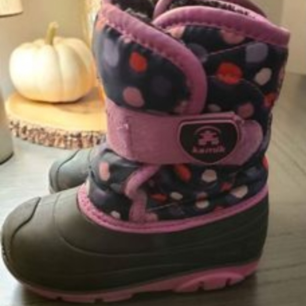 Kamik winter boots 8t purple